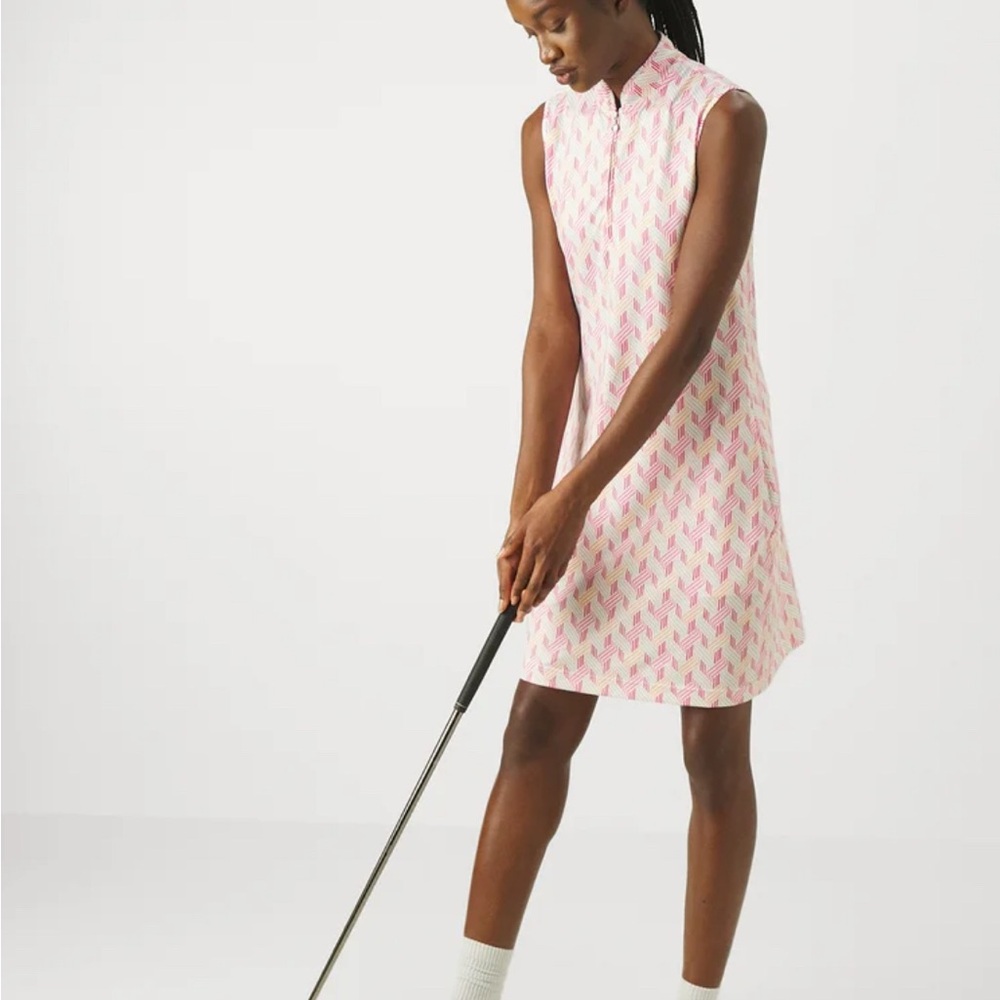 Tail High Neck Golf Dress
